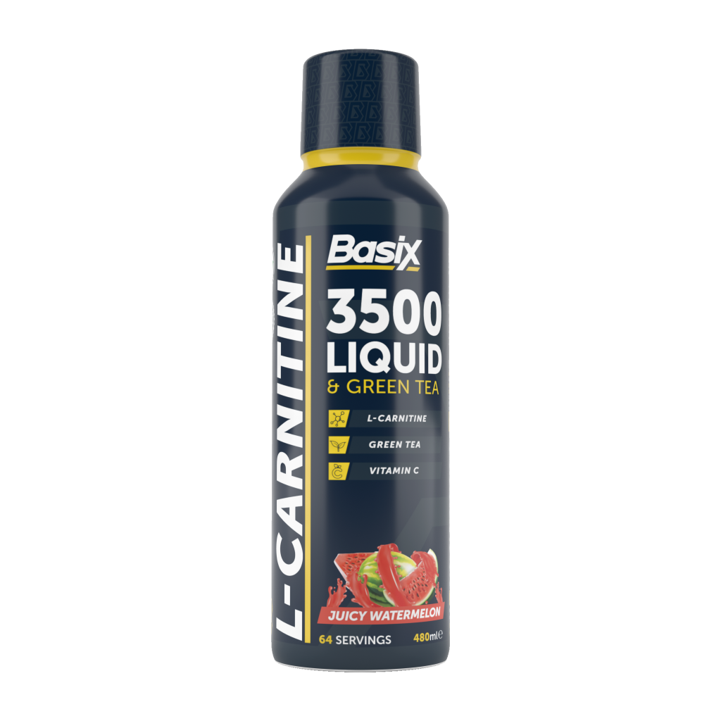 Basix LCarnitine 3500 Liquid & Green Tea Juicy Watermelon Basix